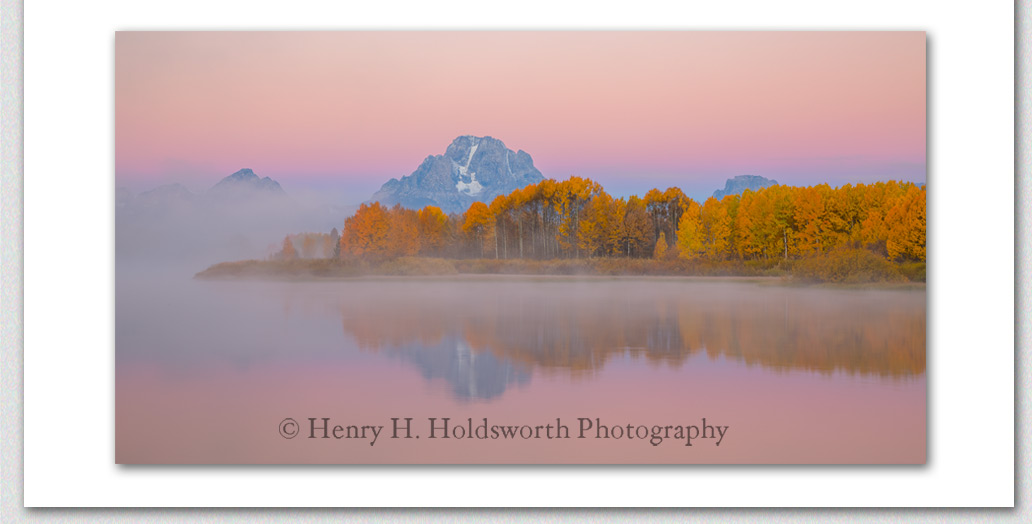 Mystical Morning at Oxbow Bend